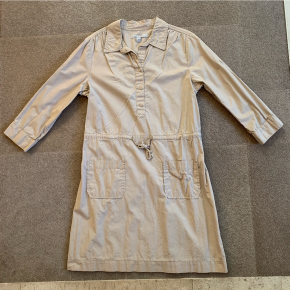 Old Navy Khaki Dress - Picture 2 of 7